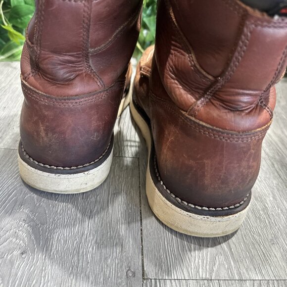 Red Wing Boots 411 MOC Soft Toe Size 8 D Waterproof 8\
